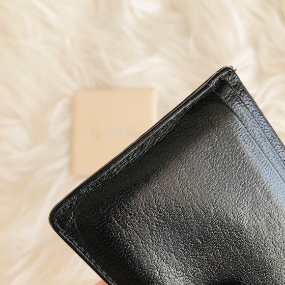 ‼️sold‼️Chanel Black Leather Card Holder Wallet - Picture 6 of 10